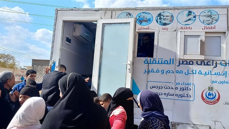 قافلة خدمية لأهالي