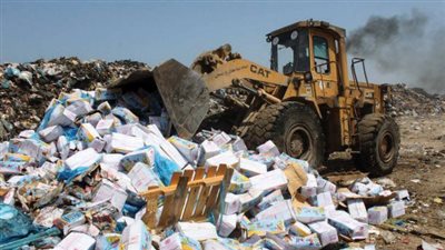 رفع 60 طن مخلفات في قنا