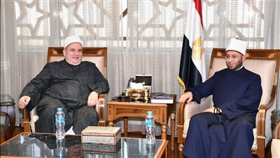 وزير الأوقاف يناقش مع أمين سر اللجنة الدينية بالبرلمان سبل التعاون المشترك 