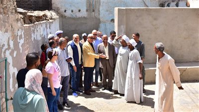 وضع جدول زمني للانتهاء من مشروع صرف صحي الزينية بمحافظة الأقصر