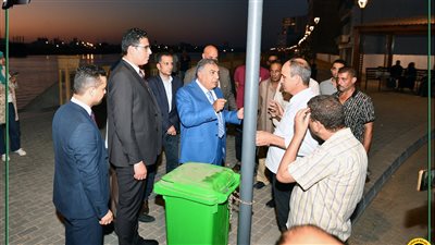 التنسيق مع جامعة المنصورة لإعداد تصاميم لسيارات طعام متنقلة للممشى السياحي الجديد