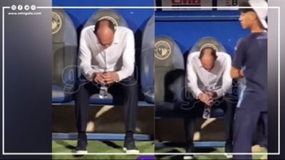 مدرب بيراميدز يرفض مغادرة الملعب بعد الخسارة أمام الأهلي بالدوري (فيديو)