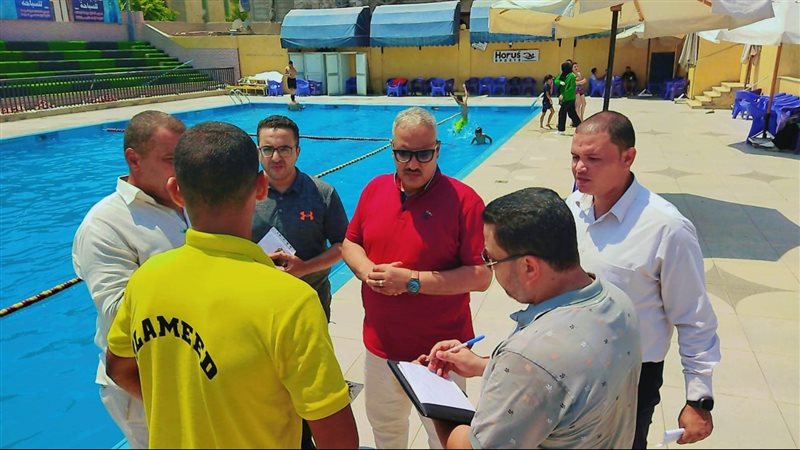 متابعة حمامات السباحة
