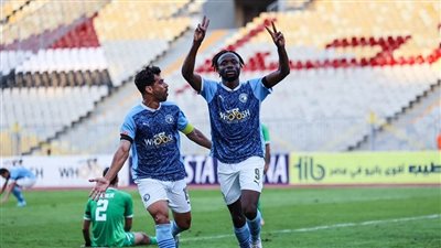 مهاجم بيراميدز يحافظ على صدارة ترتيب هدافي الدوري المصري
