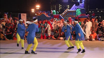 فرق قصور الثقافة تواصل عروضها الفنية في مهرجان العلمين (صور)