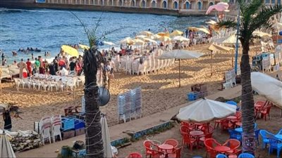 مصايف الإسكندرية: الأمواج هادئة ولا توجد اضطرابات جوية