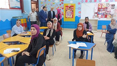 محافظ شمال سيناء يتفقد المدرسة اليابانية بالعريش