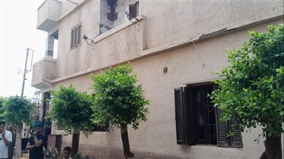 مصرع مسنة في انهيار جزئي لعقار بالدقهلية (صور )