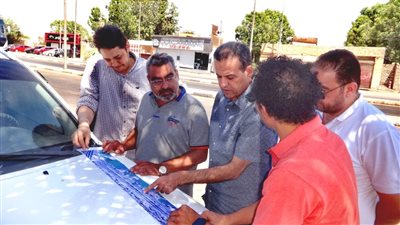 تعرف على مراحل تأهيل وتطوير موقف الأقاليم بمدينة الأقصر