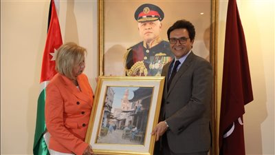 وزير الثقافة يبحث مع نظيرته الأردنية سبل تعزيز العلاقات بين البلدين 