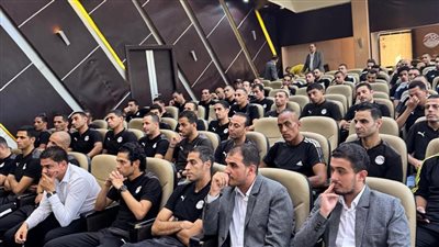 لجنة الحكام تجري اختبارات 