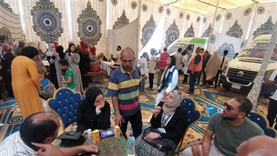 جامعة دمنهور تشارك في فعاليات اليوم الثاني لقافلة 