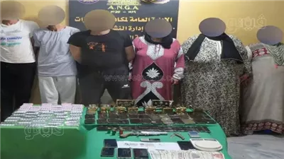 حبس تشكيل عصابي تخصص في تجارة المخدرات بالقليوبية