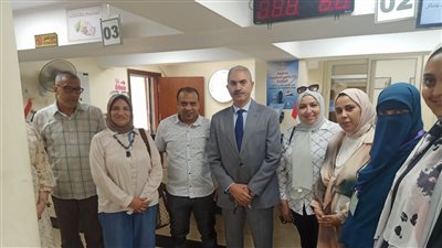 وكيل وزارة التموين بالإسكندرية يتفقد أعمال تطوير الإدارات التابعة بالمحافظة