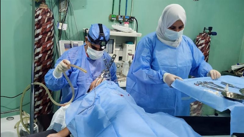 إجراء عمليات جراحية،