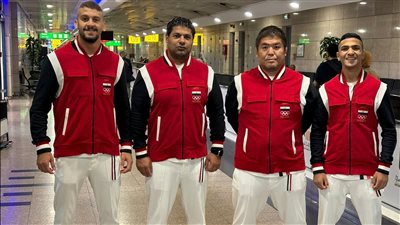 منتخب الجودو يطير إلى فرنسا للمشاركة في أولمبياد باريس