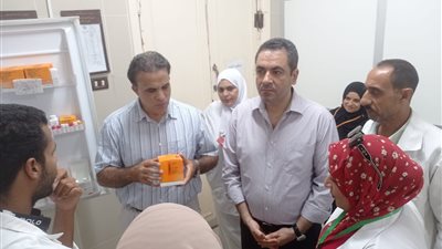 حملة للتفتيش على التأمين الصحي بعيادة أبو كبير بالشرقية 