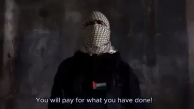 زعموا أنه من حماس، ملثم يتوعد أولمبياد باريس بالإرهاب، والنشطاء للصهاينة: لن تشوهوا صورة فلسطين 