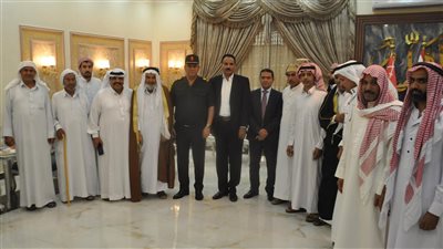 قيادة قوات شرق القناة لمكافحة الإرهاب تنظم لقاء مع عدد من شيوخ وعواقل سيناء