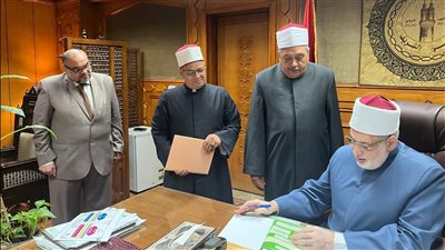 وكيل الأزهر يعتمد نتيجة الدور الأول للشهادتين الإعدادية والثانوية لمعاهد البعوث 