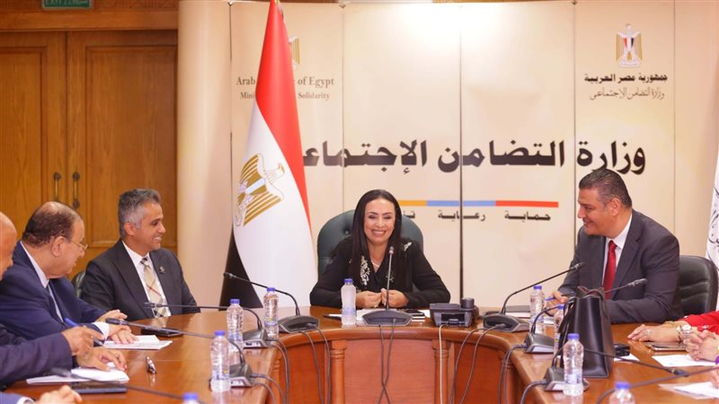 مايا مرسي وزيرة التضامن