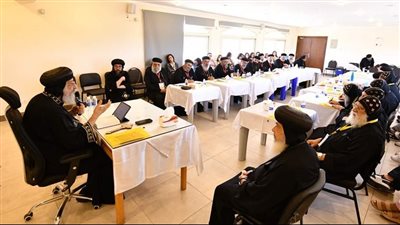 البابا تواضروس يشارك في مؤتمر كهنة الخليج