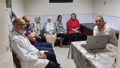 محاضرة لمتدربي الزمالة بقسم العلاج الطبيعى بالأحرار التعليمي في الشرقية 