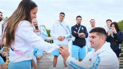 أول عرض زواج في أولمبياد باريس 2024 (فيديو)