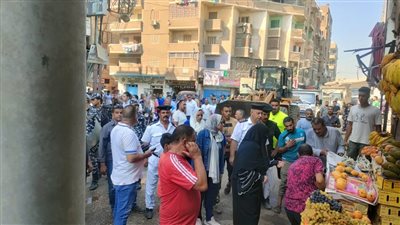 حملة مكبرة لإزالة الإشغالات في بنها 