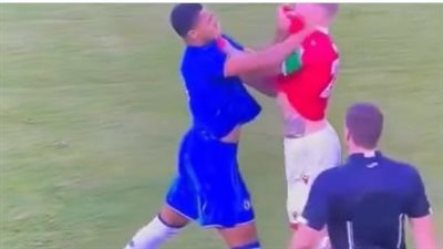 تشابك بالأيدي في مباراة تشيلسي الودية بجولة أمريكا (فيديو)