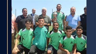 بعد فوزه بمهرجان العلمين، وزير التعليم العالي يكرم منتخب جامعة بنها لخماسي القدم