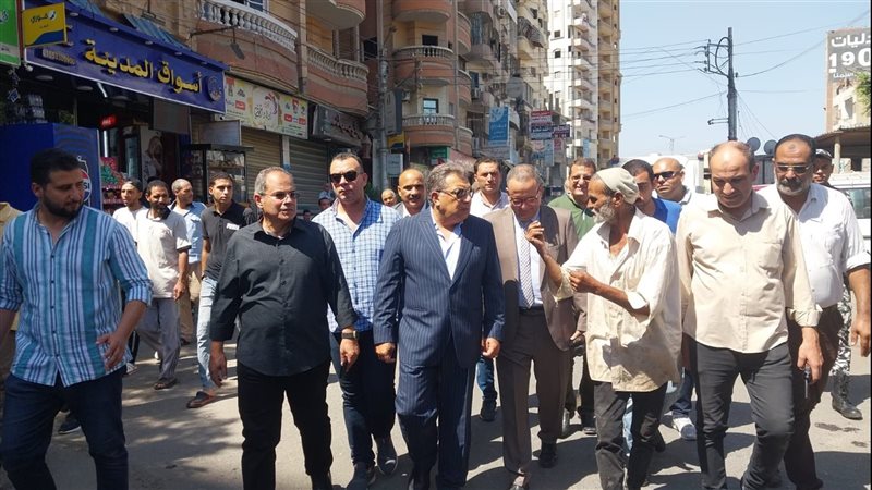 محافظ الدقهلية يتفقد