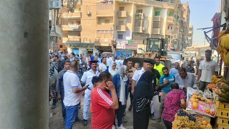 حملة إزالة الإشغالات