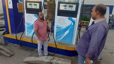 تكثيف حملات التفتيش على محطات الوقود بالوادي الجديد (صور)
