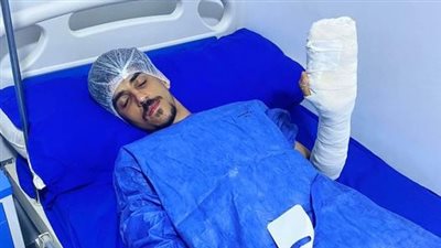 لاعب غزل المحلة يتعرض لحادث سير عقب عودته من معسكر الفريق 