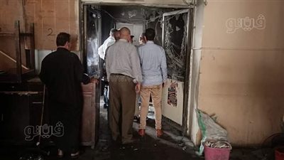بسبب ماس كهربائي، السيطرة على حريق بنقابة محاميي بندر بني سويف