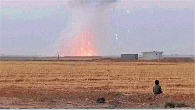 بعد عين الأسد، استهداف القاعدة الأمريكية بحقل غاز كونيكو بريف دير الزور برشقة صاروخية