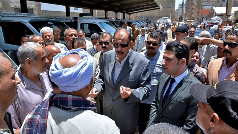 محافظ سوهاج يتفقد