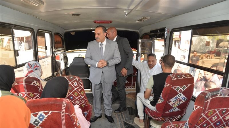 محافظ أسيوط في جولة
