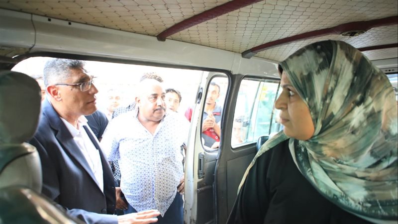 محافظ الجيزة خلال