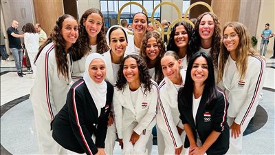 منتخب السباحة التوقيعية يطير إلى فرنسا للمشاركة في أولمبياد باريس