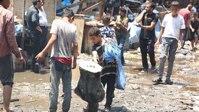 آخر تطورات حريق العتبة، القبض على المتسبب في الحادث 