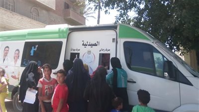  الكشف وتوفير العلاج لـ 1544حالة خلال قافلة طبية بأبوتيج في أسيوط