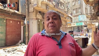 أحد الباعة المتضررين من حريق العتبة: اشترينا البضاعة بالأجل (فيديو)