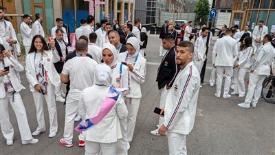 البعثة المصرية تتوجه لنهر السين لحضور حفل افتتاح أولمبياد باريس 2024 (فيديو) 