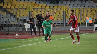  الأهلي والمصري  يحاولان إحراز هدف بعد مرور 30 دقيقة