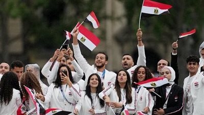 أولمبياد باريس، الزي المصري يحقق المركز الـ15 في حفل الافتتاح
