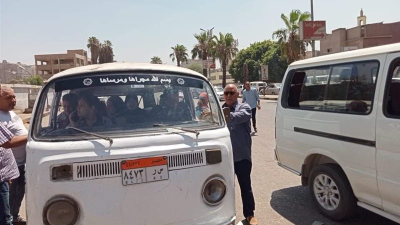 ضبط سائق ميكروباص