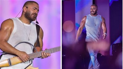 مهرجان عالمي بكل المقاييس، أول تعليق من تامر حسني بعد حفله بالعلمين 