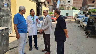 وكيل صحة البحيرة يترأس فريق إشرافي لمتابعة سير العمل بمستشفى الدلنجات